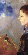 Portrait of Ari Redon with Sailor Collar Odilon Redon